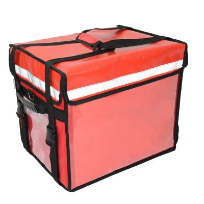 Food Delivery Bag Premium Insulation Thermal Carrier Uber for Food Restaurant Catering Service large capacity motorbike bag